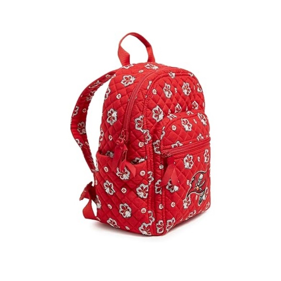Vera Bradley x NFL Tampa Bay Buccaneers Backpack Red/Black Bandana- NWT - Picture 2 of 9